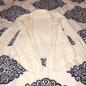 GAP Kids white knitted girls cardigan size L